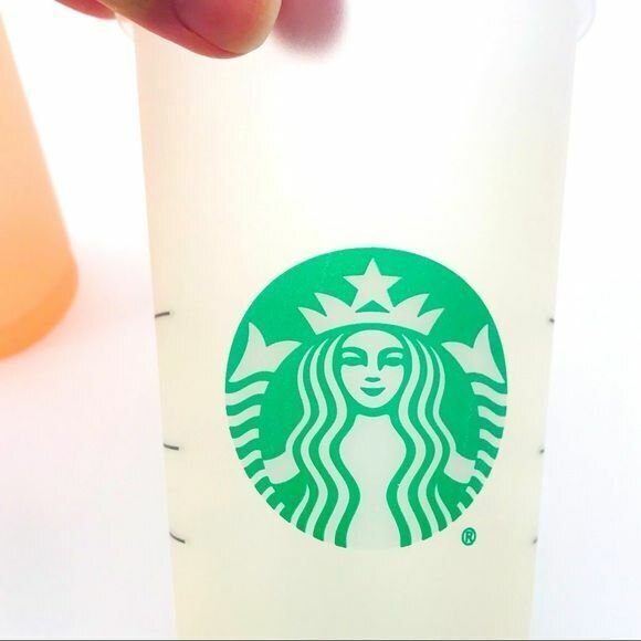 Starbucks Lot of 4 Reusable Plastic Tumbler Cups Dishwasher Safe Collectible - Picture 12 of 13